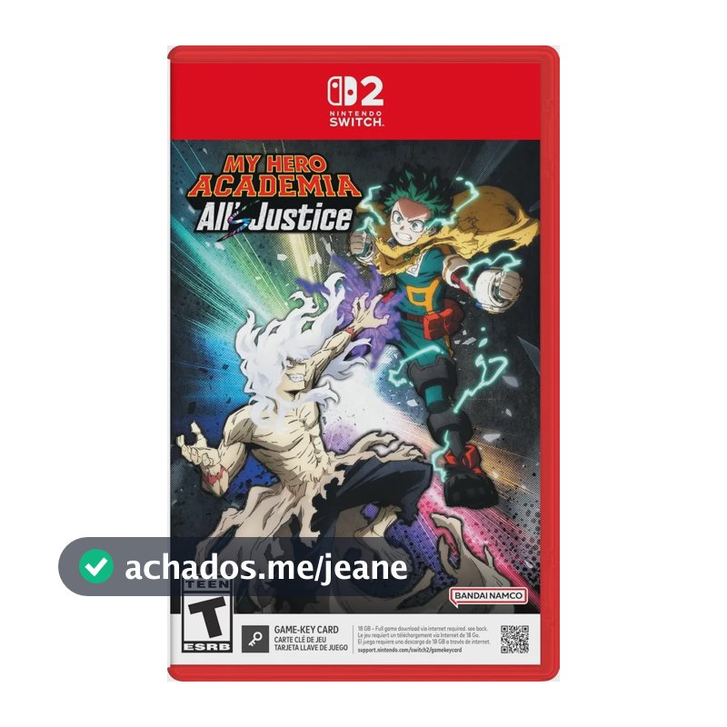 My Hero Academia Alls Justice Switch 2