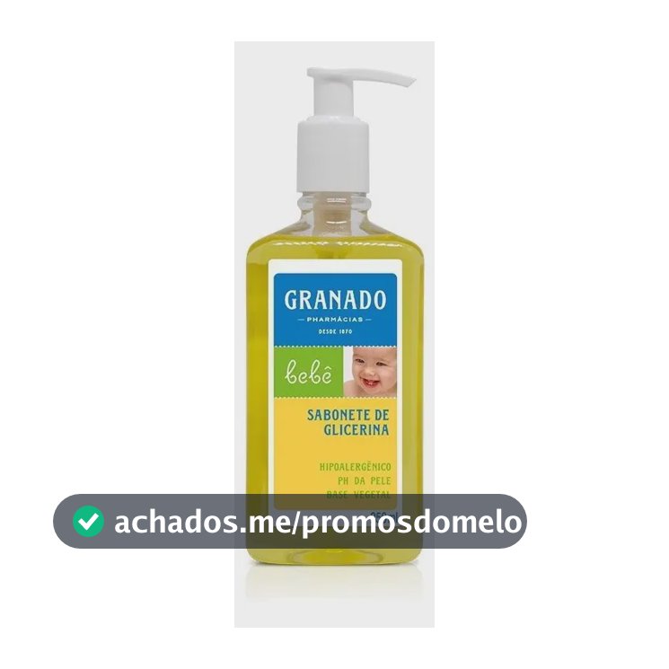 Sabonete líquido de glicerina tradicional Granado Bebê - 250mL
