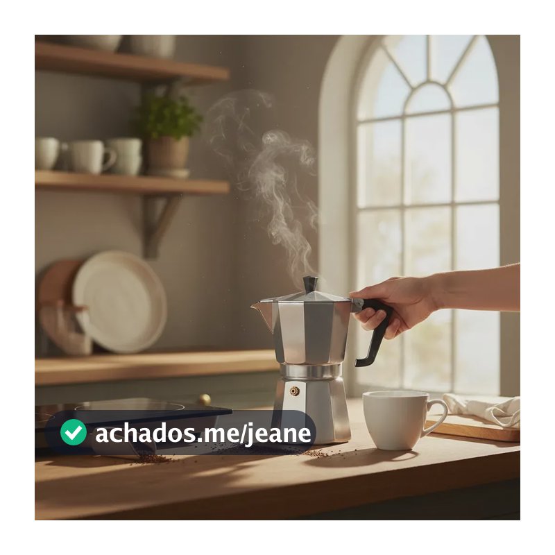 Cafeteira Italiana Moka Express Faz 9 Xícaras Café Alumínio