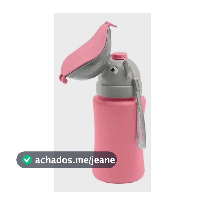 Mictório S.o.s Portátil Rosa 350ml 14564 - Buba N/a
