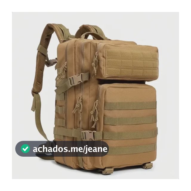 Mochila Tática Militar Grande Camuflada Impermeável 50l