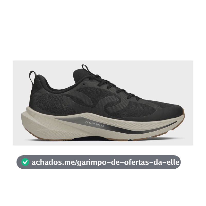Tênis De Corrida Masculino Corre Vento 3 Olympikus Pto/ch Liso 42 Br