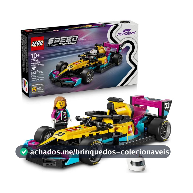 Carro de corrida Lego Speed Champions F1 Academy - 77258
