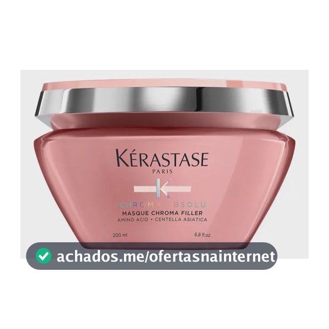 Máscara Capilar Kérastase Chroma Absolu Filler, Para Cabelos Porosos, Sensíveis ou Danificados 200ml