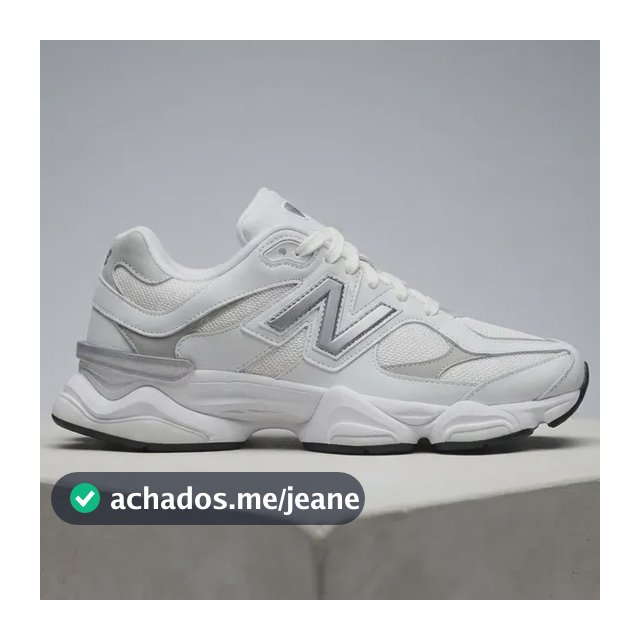 Tênis New Running 9060 Branco Academia Confortavel