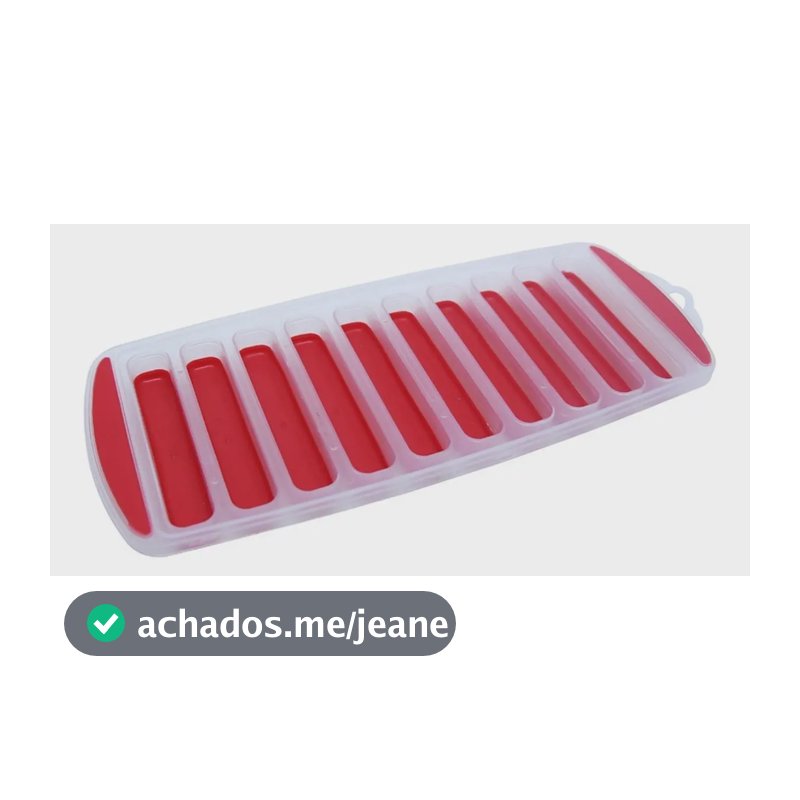 Forma Para Gelo Palito De Silicone 10 Cavidades Bebidas