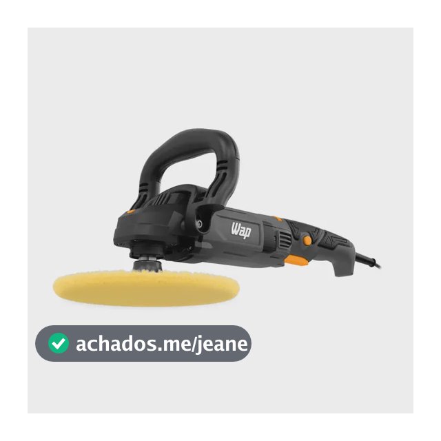 Wap Politriz Rotativa Wf Pr01 Potência 1200w E 6 Velocidades