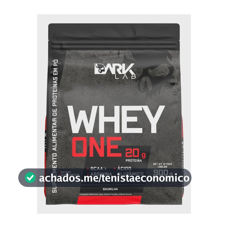 Proteína Dark Lab Premium One Whey Protein em pó sabor Baunilha x 900g