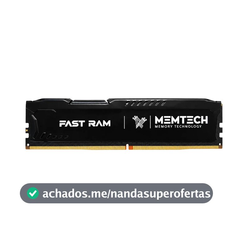 Memória Ram 8gb Ddr5 4800mhz Gamer Memtech Para Desktop