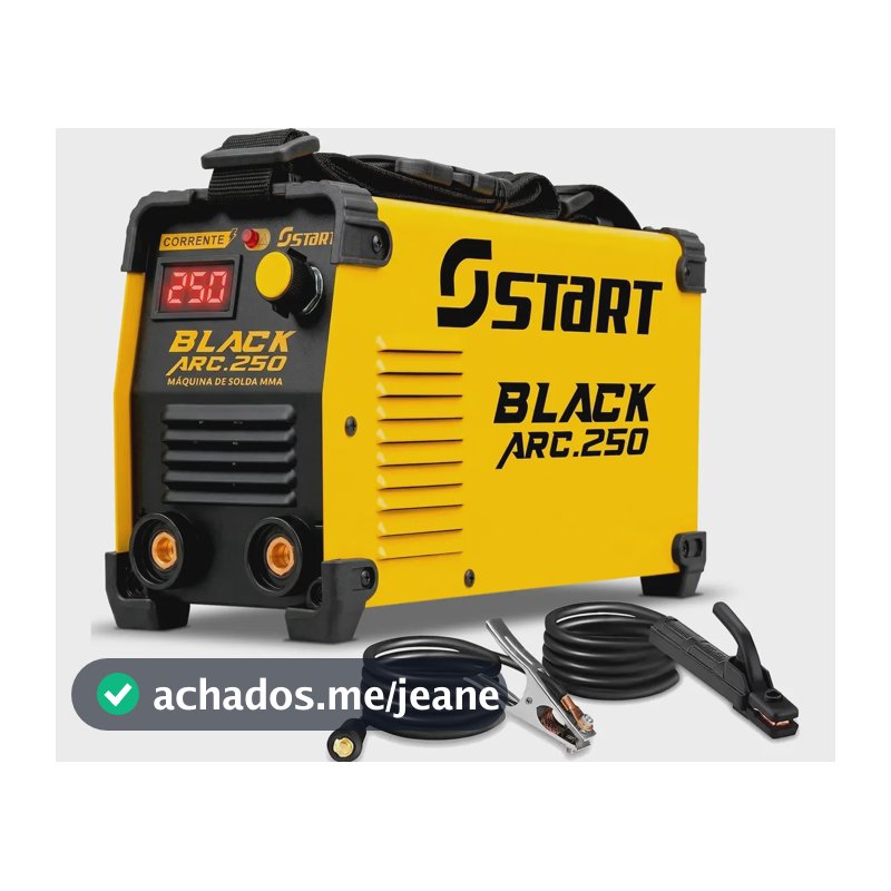 Maquina Inversora De Solda 250a Mma Tig 220v Amarelo 220v