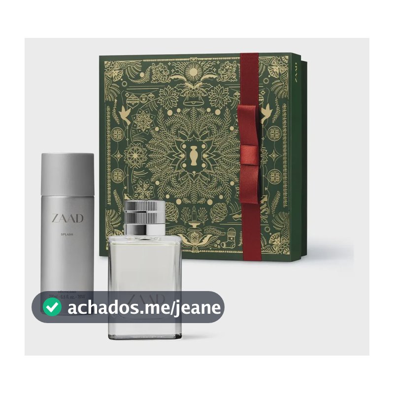Kit Presente Zaad Tradicional O Boticário Clássico Original