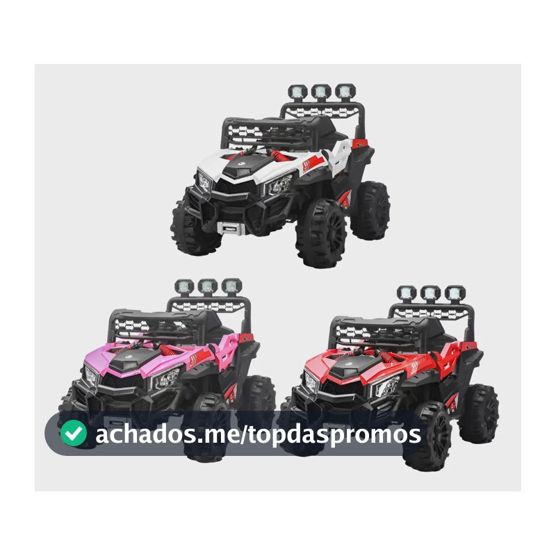Mini Quadriciclo Elétrico Com Controle Sport 12v Maxitoys Rosa