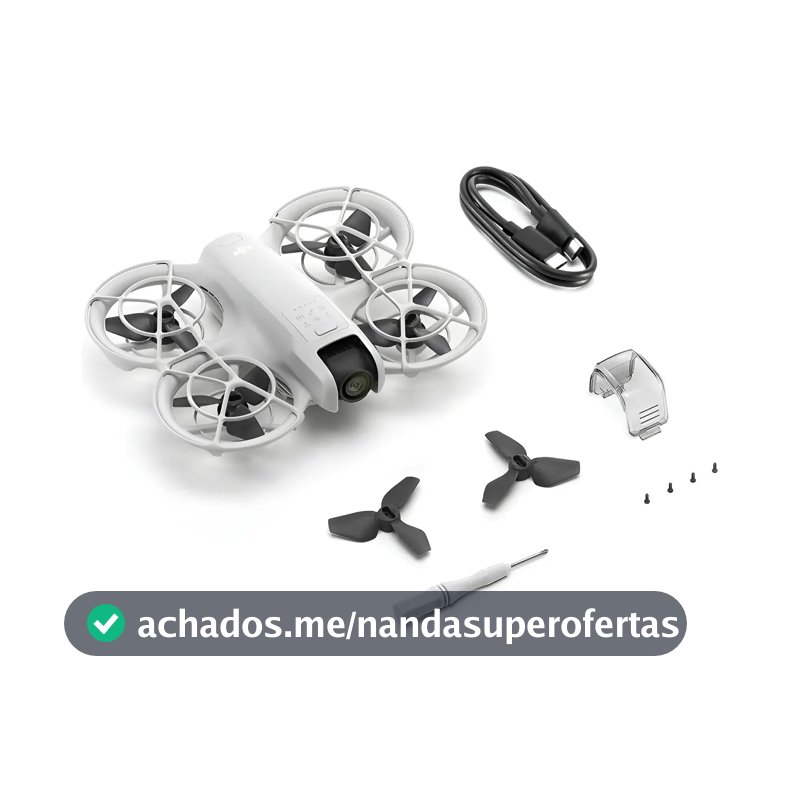 Drone DJI Neo Ultra Leve 4K - Compacto, Inteligente e Fácil de Voar - DJI050