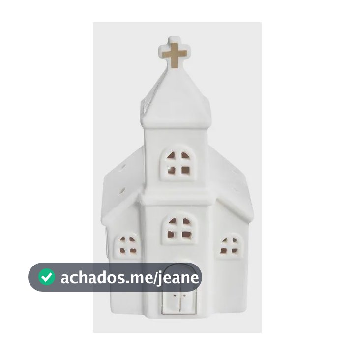 Adorno Casinha Led Home Style Merry 17 Cm Multicolorido