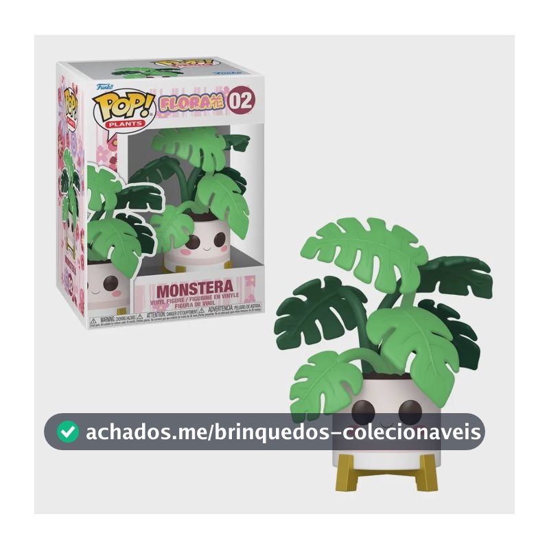 Boneco Funko Pop! Plantas - Monstera