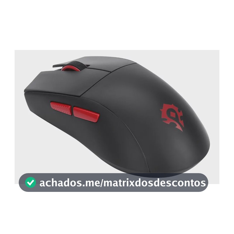 Mouse Gamer Redragon World Of Warcraft Horda Pmw3395 Preto