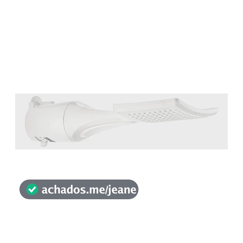 Chuveiro elétrico de parede Lorenzetti Multitemperaturas Loren Shower branco 5.5kW