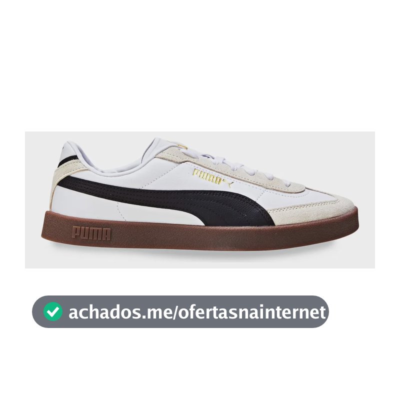 Sem Gênero Tênis Puma Club Ii Era Unissex 397447 Branco E Bege E Preto Liso 39 Eu