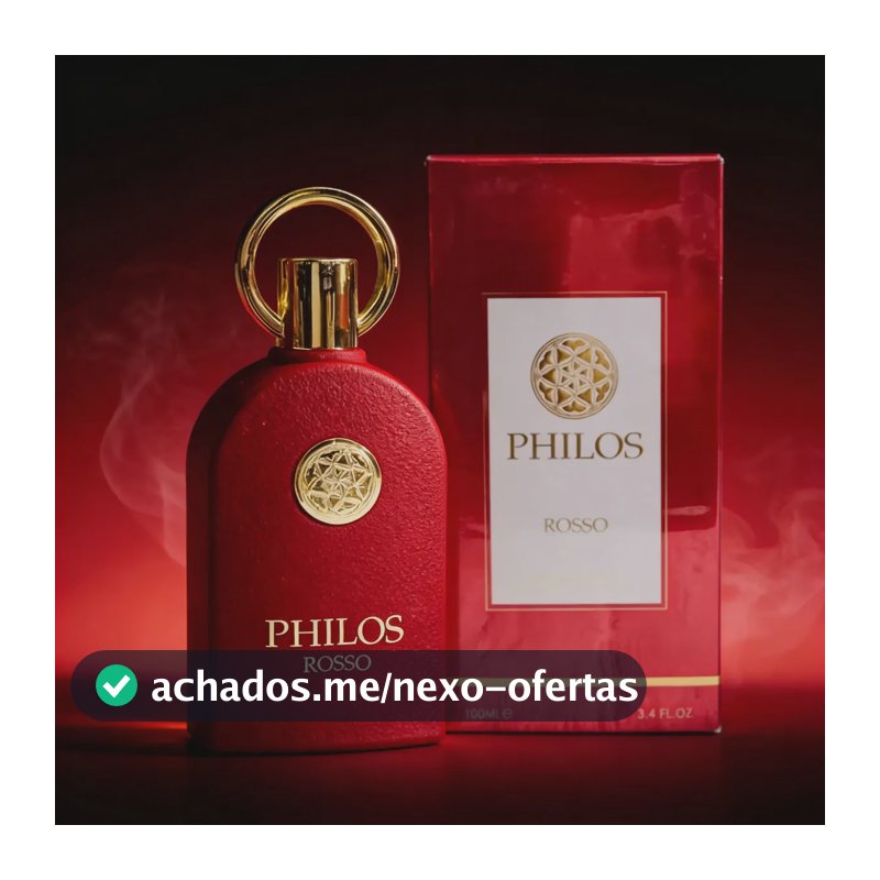 Perfume Philos Rosso 100ml