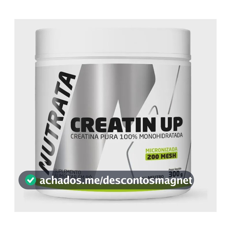 Creatina Nutrata Premium Creatin UP - 300g em pó Sem sabor x 300g