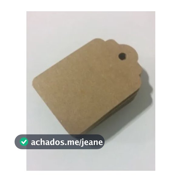 Tag Kraft 1000 Unidades Kraft Sem