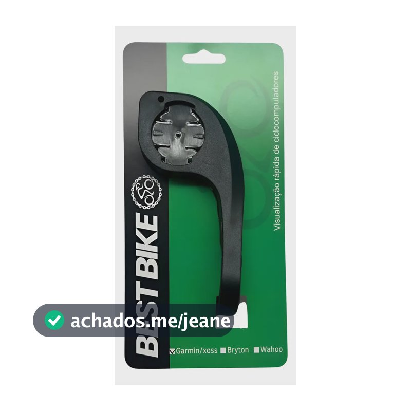 Suporte Gps Bike Garmin Edge Atrio Igpsport Xoss Mtb Speed Preto