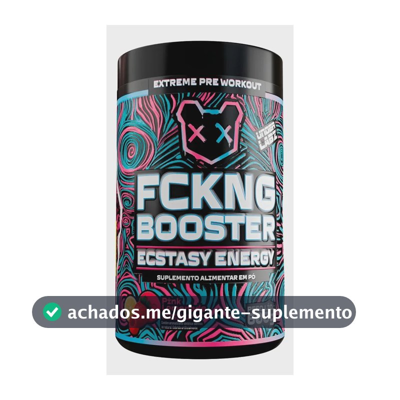 Pré-treino Fckng Booster 600g Pink Lemonade Under Labz Limonada Rosa