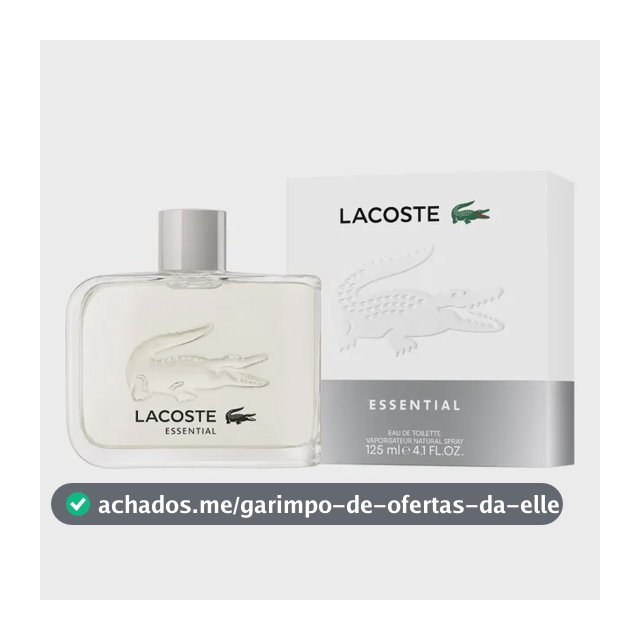 Lacoste Essential Edt Masculino 125ml Volume da unidade 125 mL