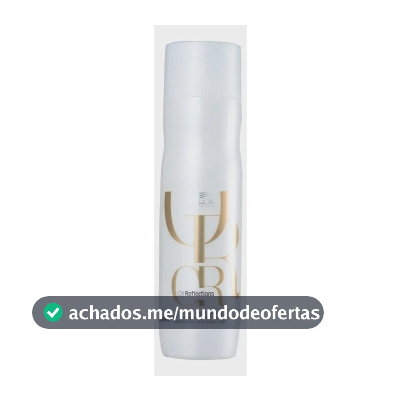 Shampoo Wella Oil Reflections Luminous 250ml Brilho e Hidratação