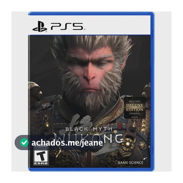 Jogo Black Myth Wukong Ps5 Fisico