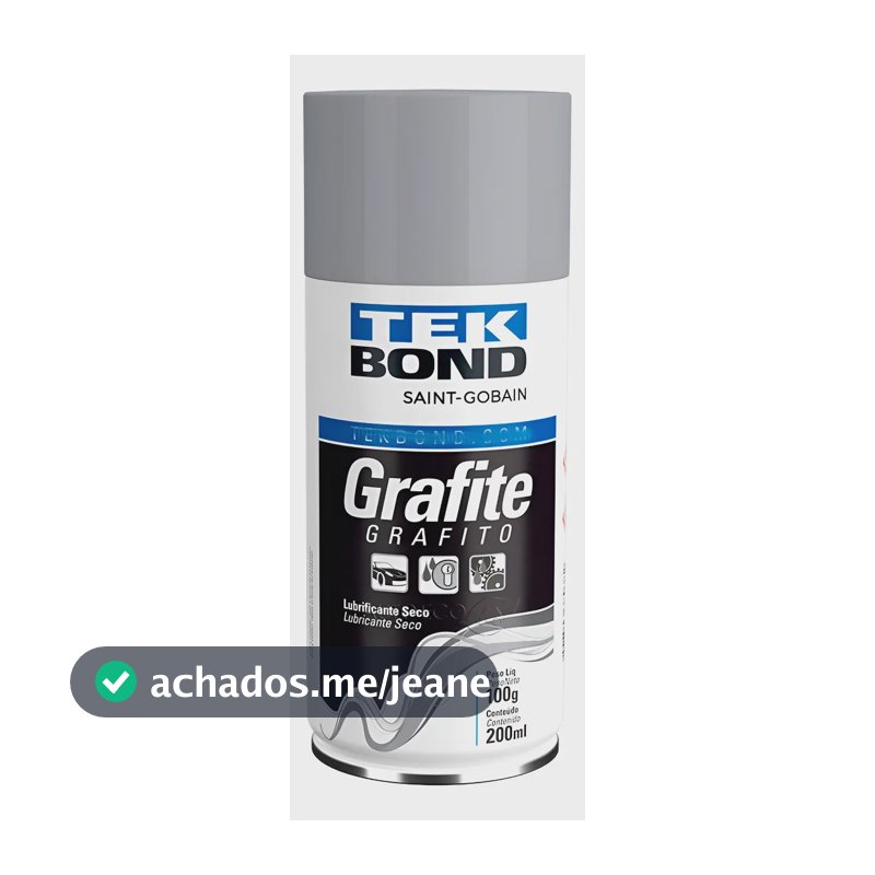 Tekspray Grafite Lubrificante Seco