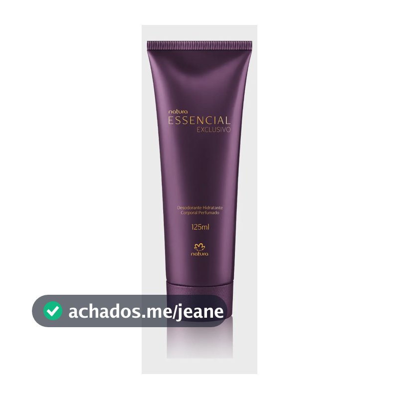 Hidratante Corporal Perfuma Essencial Exclusivo Natura 125ml
