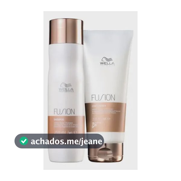 Wella Professionals Fusion Shampoo 250ml+condicionador 200ml