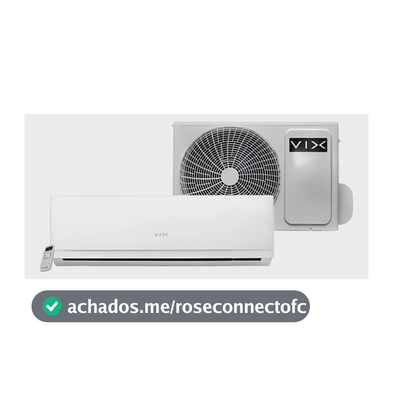 Ar Condicionado Split Hi Wall Vix 9000 Btu/h Quente E Frio A Branco 220v
