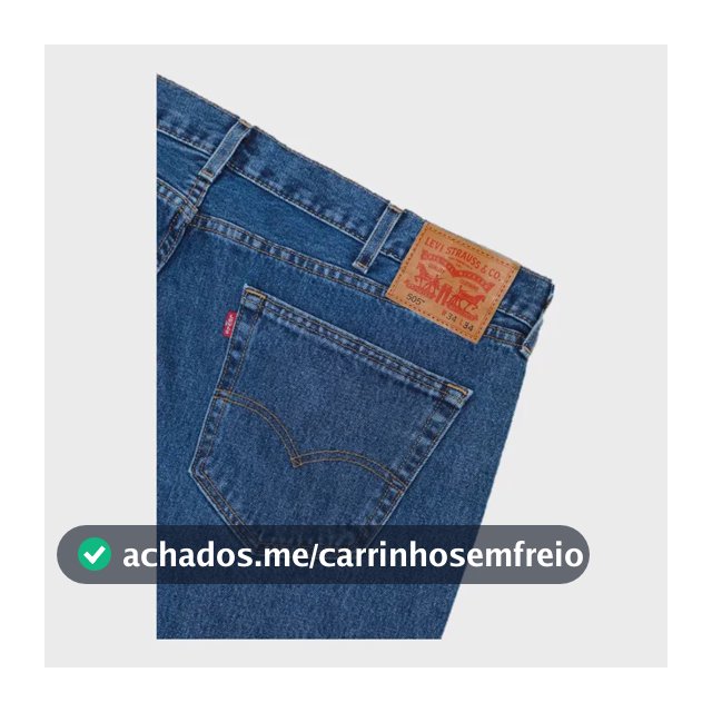 Calça Levis 505 Original 100% Algodão Importada