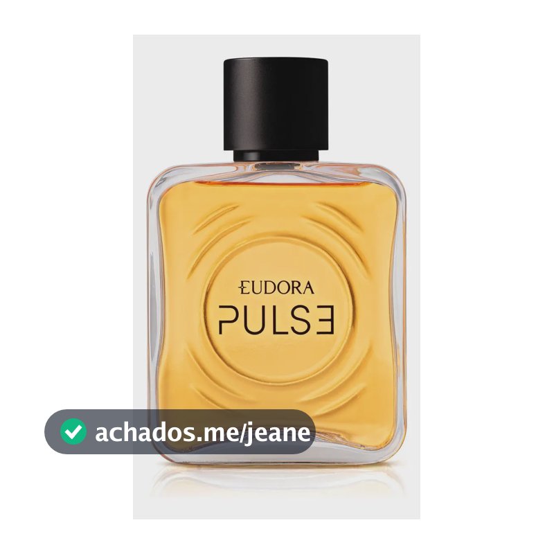 Perfume Eudora Pulse Deo Colônia Masculino 100ml - Original Lacrado Nota Fiscal