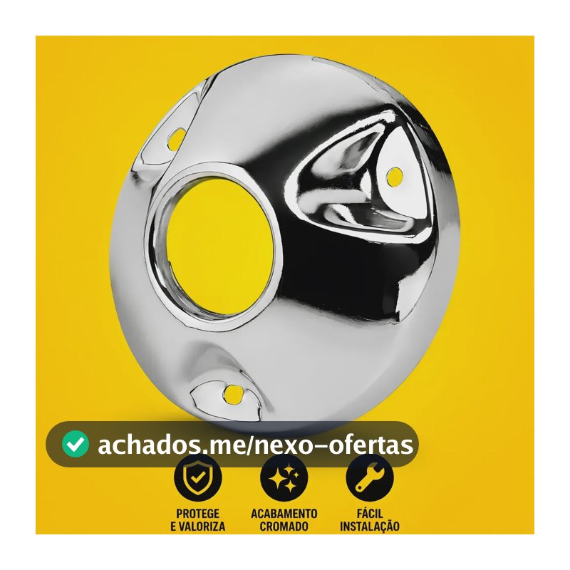 Fundo De Escapamento Honda Xre 300 Fortuna Cromado