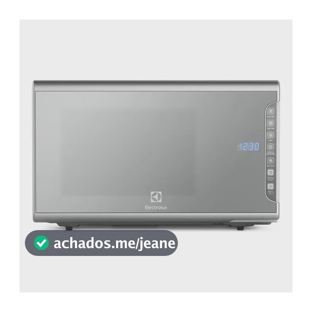 Micro-ondas MI41S Inox Espelhado Painel Integrado 31 litros Electrolux