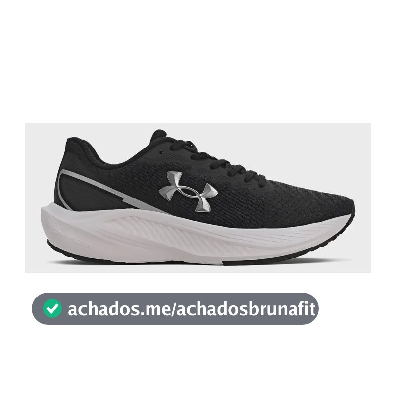 Tênis Under Armour Masculino Charged Wing 2 Treino Original Preto 42 Br
