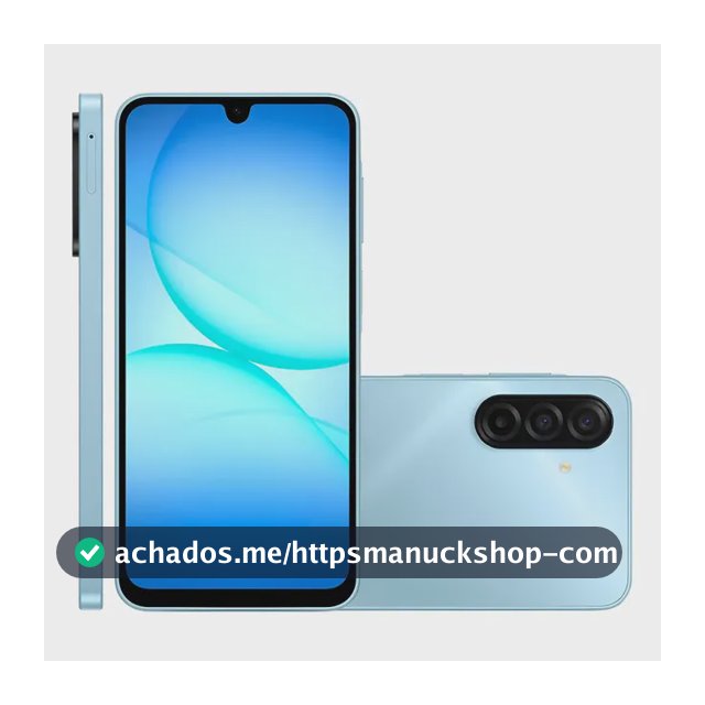 Smartphone Galaxy A17 Câmera Tripla 256 Gb 4g A175 Samsung Azul