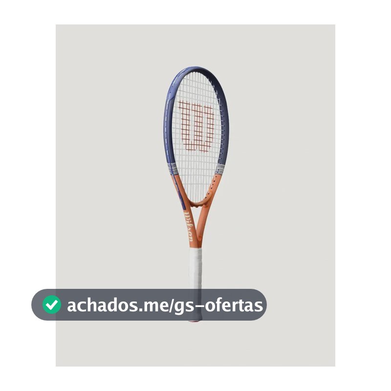 Raquete De Tênis Wilson Roland Garros Elite - Empunhadura L3 Terracota