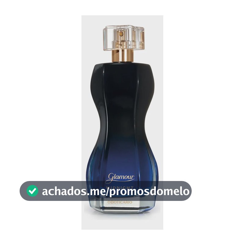 O Boticário Glamour Midnight Feminino Colônia desodorante Spray 75ml