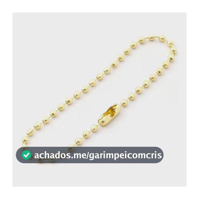100 Corrente De Bolinha Com Canoa 10cm Tag Chaveiro Colorido Cor Dourado Stephanie Bijoux