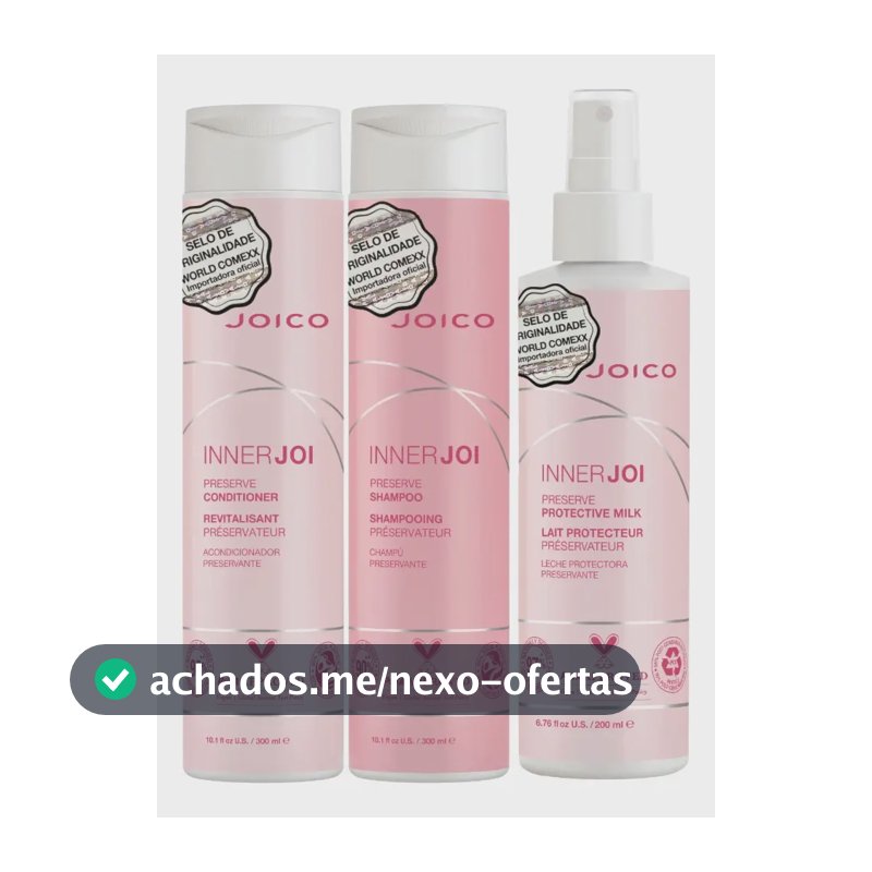 Kit Innerjoi Preserve Sh+ Cond+ Protective Milk 200ml -joico