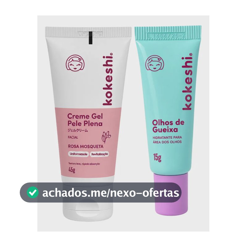 Kit Kokeshi Pele Plena E Hidratante Olhos De Gueixa