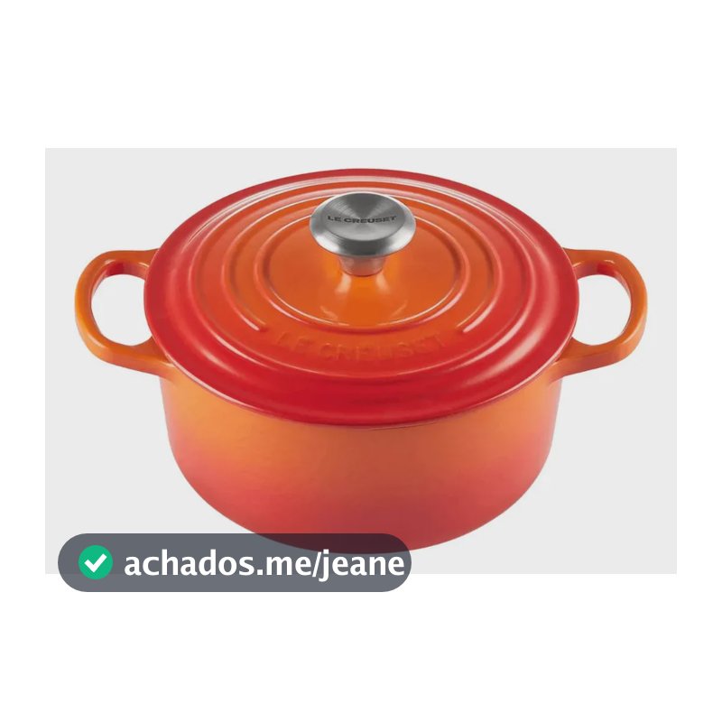 Panela Redonda Signature 20 Cm Le Creuset Laranja