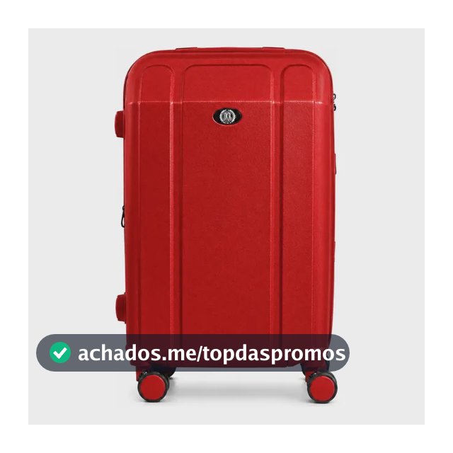 Mala Média De Viagem 23 Kg Abs Expansiva Continental - Ika