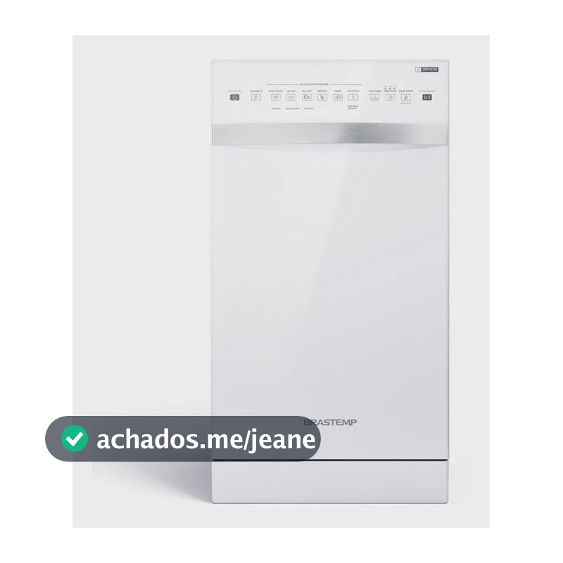 Lava-louças 10 Serviços Brastemp Branco Com Ciclo Pesado -