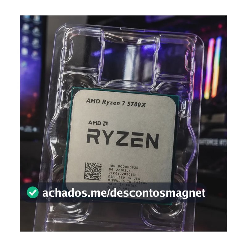 Processador Amd Ryzen 7 5700x Oem Sem Cooler