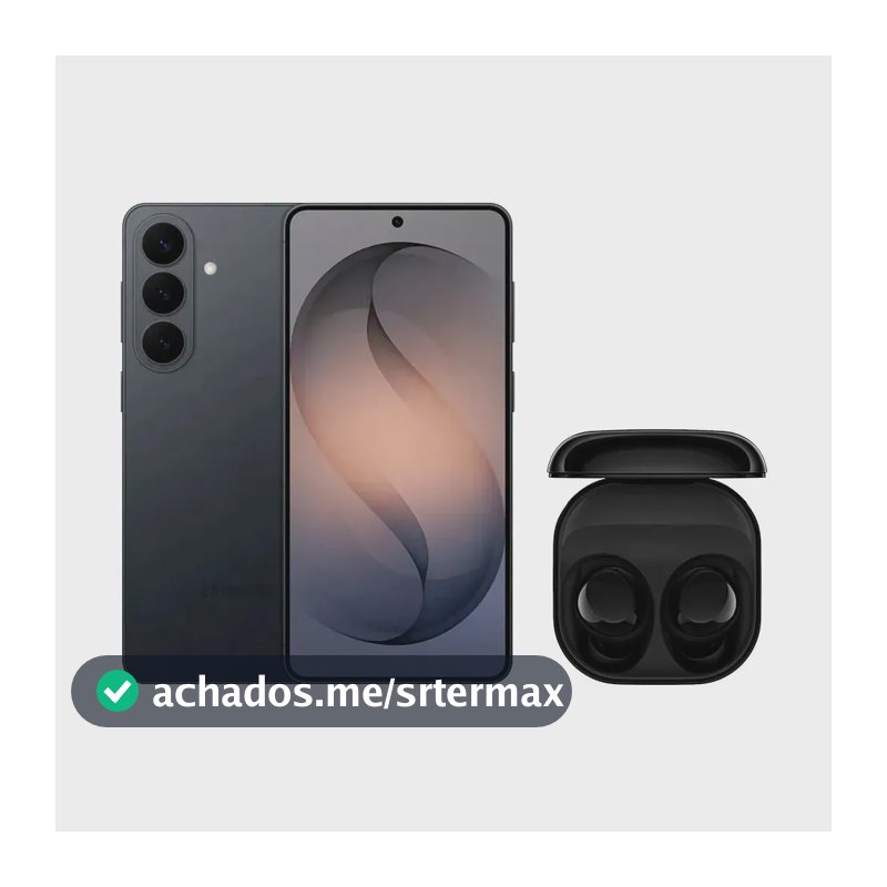 Galaxy S26 (256GB) - Preto + Galaxy Buds Core - Preto